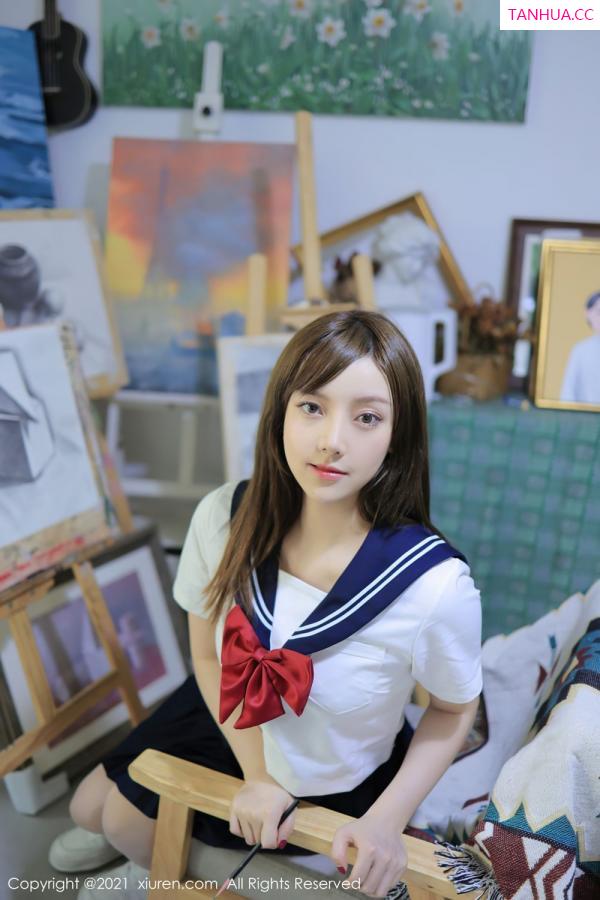 丰满学妹豆瓣酱 真实的画室场景
